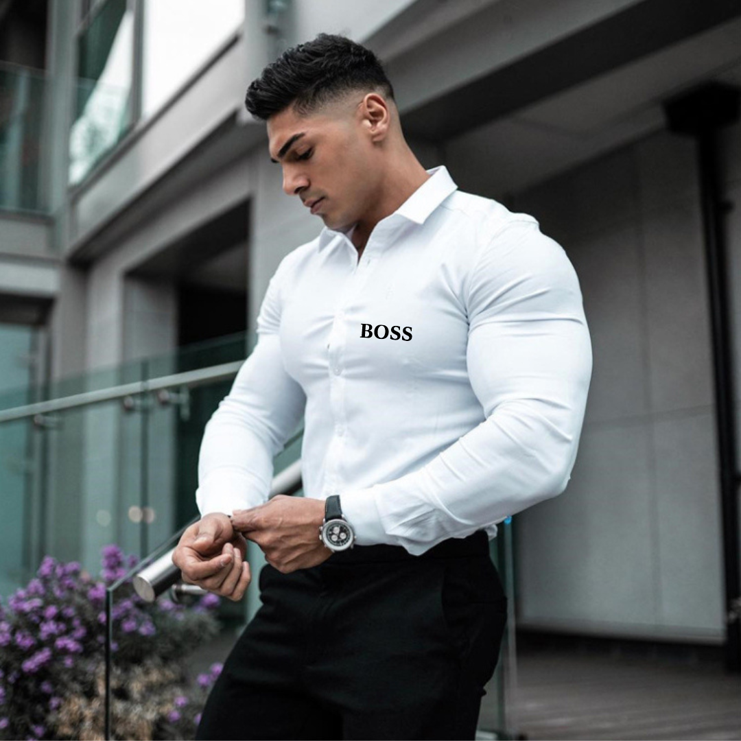 Camisa B0SS Inc Elegancer