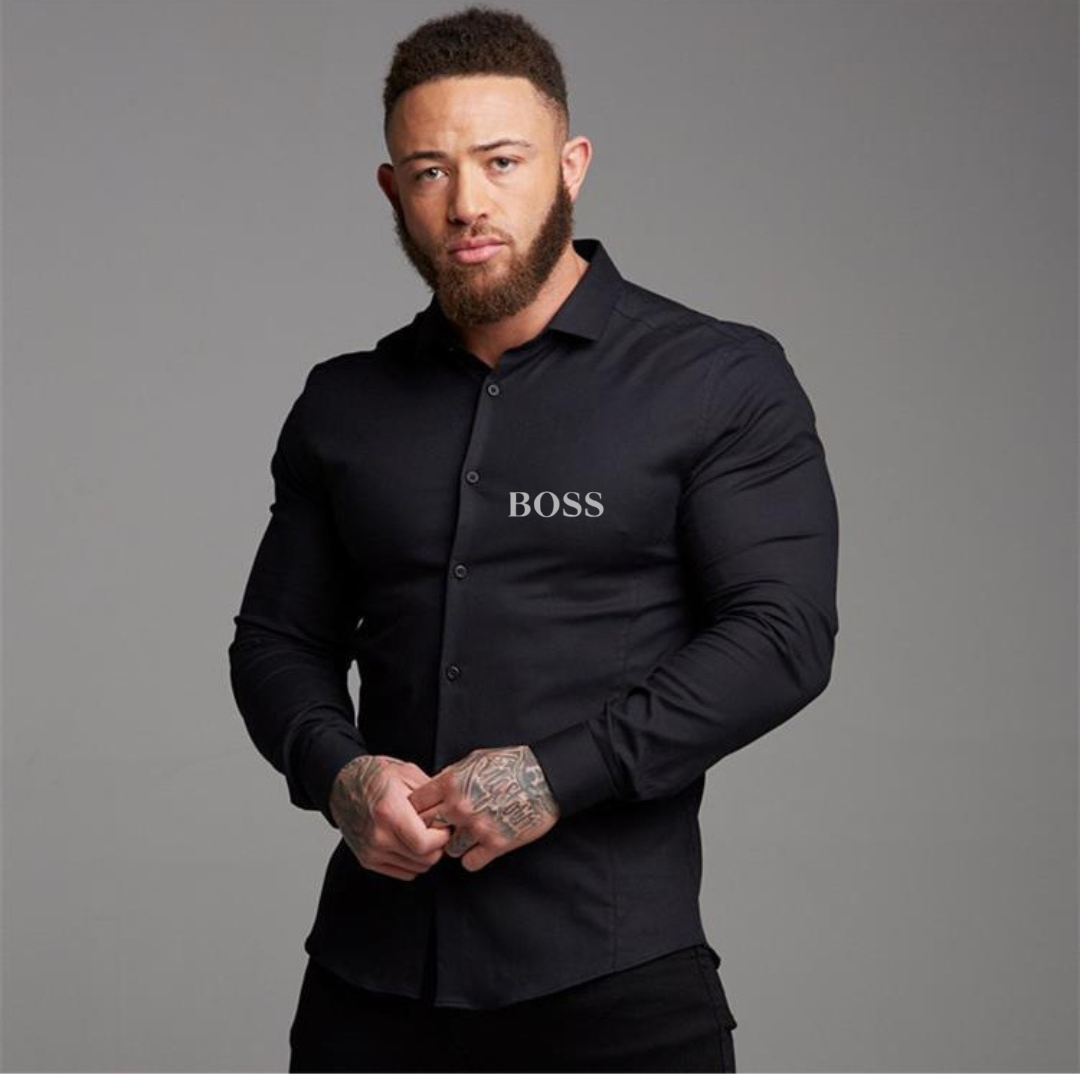 Camisa B0SS Inc Elegancer
