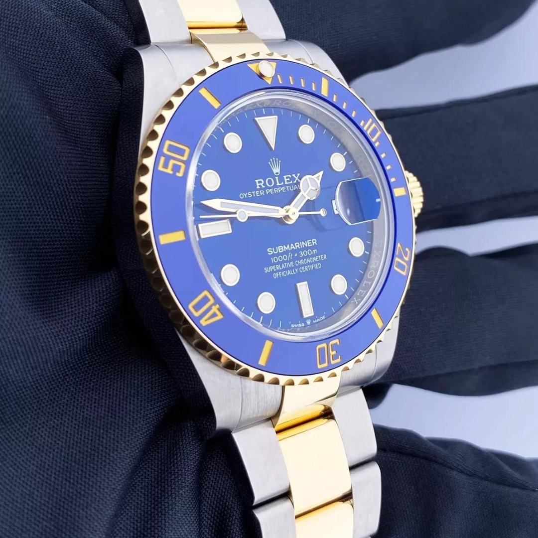 Relógio R0LEX - Submariner Azul
