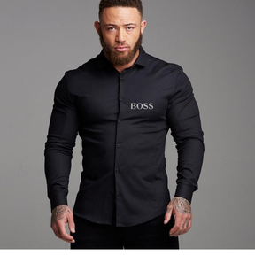 Camisa B0SS Inc Elegancer
