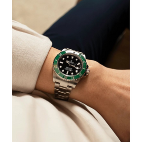 Relógio R0LEX Submariner Date Green (REPLICA)
