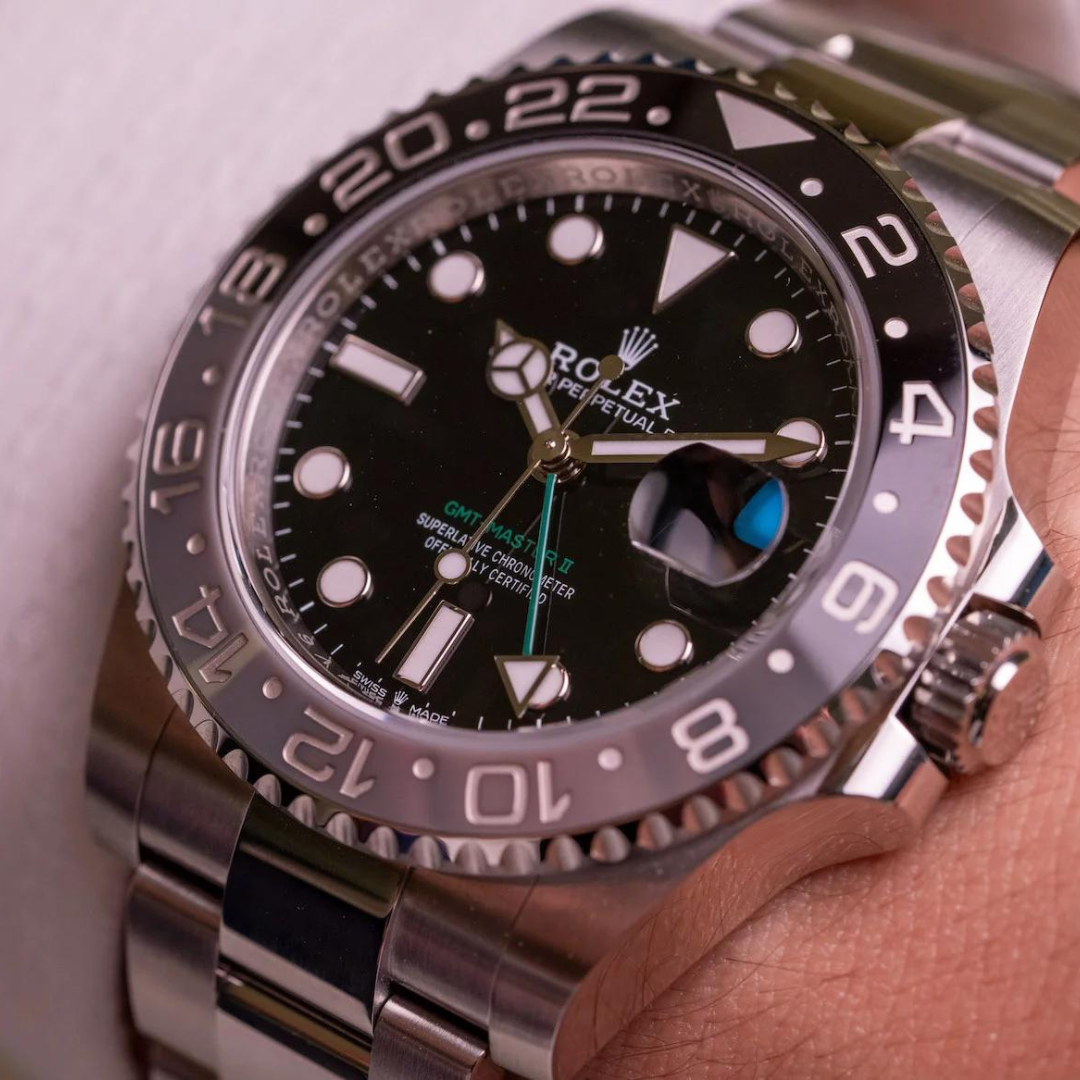 Relógio GMT- Master ll Gray & Black