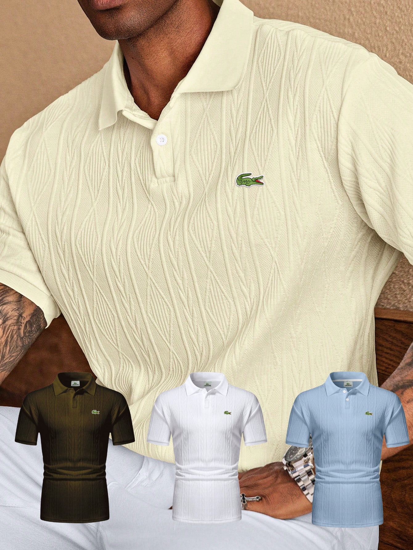 Kit 4 Camisas - Lac. Prime Classic